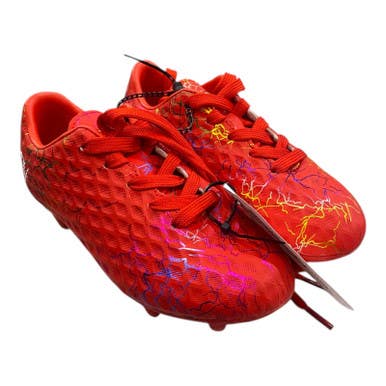 Used Vizari Soccer Cleats Red Youth 10.0 11375-s000369348