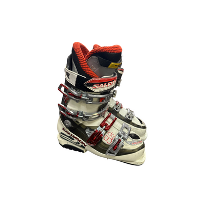 Used Salomon Idol Mens Dh Ski Boot White 240 Mp - J06 - W07 11375-s000369544