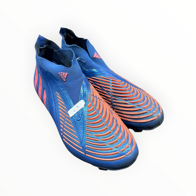 Used Adidas Predator Soccer Cleats Royal Blue Senior 6.5 11375-s000369754