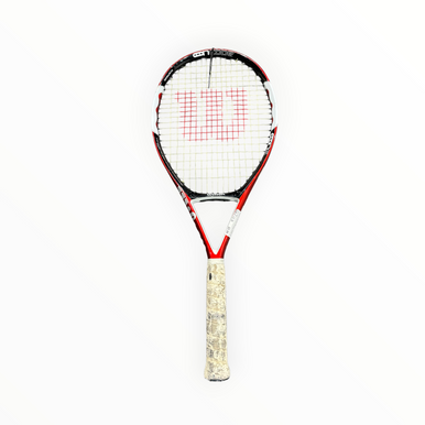 Used Wilson Ncode N5 Adult Tennis Racquet Red 4 1 2" 11375-s000371044