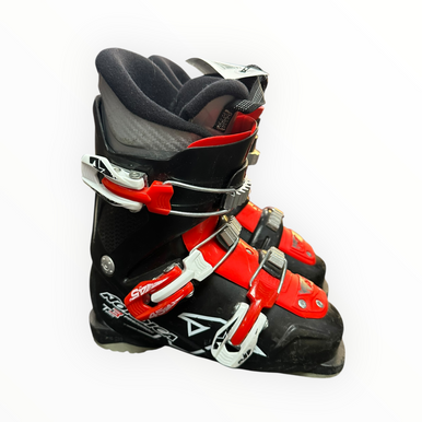 Used Nordica Team 2 Boys Dh Ski Boot Black 200 Mp - Y13.5 11375-s000372381