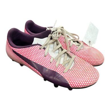 Used Puma Soccer Cleats Pink Junior 03.5 11375-c000373459