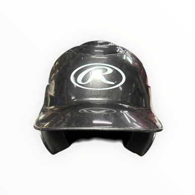 Used Rawlings Batting Helmet No Mask Black Sm 11375-s000375278