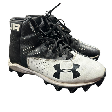 Used Under Armour Jr Fb Cleats Black Junior 04 11375-s000377993