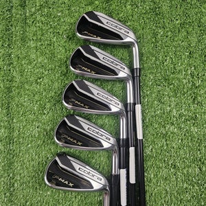 Cobra F-Max Draw Iron Set 6-PW SuperLite 55g Seniors Ladies Lite Flex RH EUC