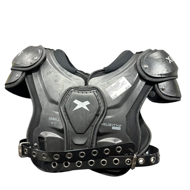 Used Xenith Velocity 2 Youth Fb Shoulder Pads Black Sm 11375-c000377898