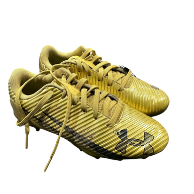 Used Under Armour Jr Fb Cleats Gold Junior 02.5 11375-s000377930