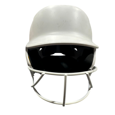 Used Easton Ghost Batting Helmet W Mask White M L 11375-s000377955