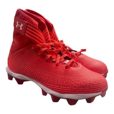 Used Under Armour Jr Fb Cleats Red Junior 05 11375-s000349499