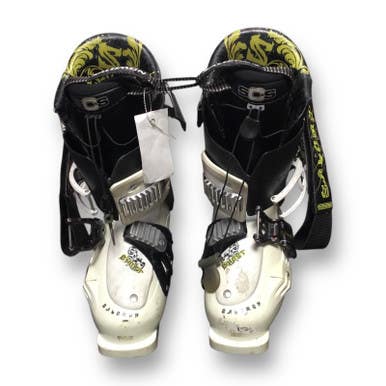 Used Salomon Ghost Mens Dh Ski Boot White 285 Mp - M10.5 - W11.5 11375-s000355147