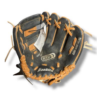 Used Franklin Rtp Bb Sb Glove Rh Throw Black 8" 11375-s000355213