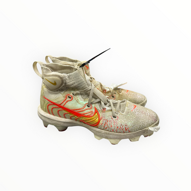 Used Nike Adult Fb Cleats White Senior 9 11375-s000355545