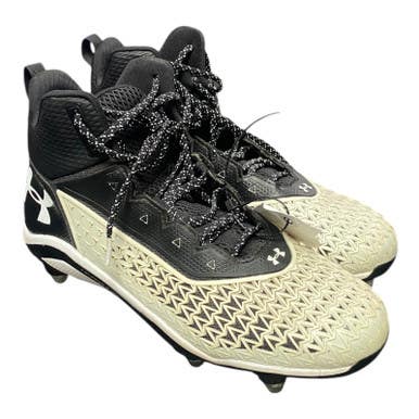 Used Under Armour Hammer D Adult Fb Cleats Black Senior 11 11375-s000356469