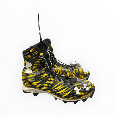Used Under Armour Jr Fb Cleats Yellow Junior 02 11375-s000358528