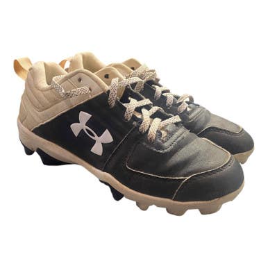 Used Under Armour Bb Sb Cleats Black Junior 02 11375-s000364496