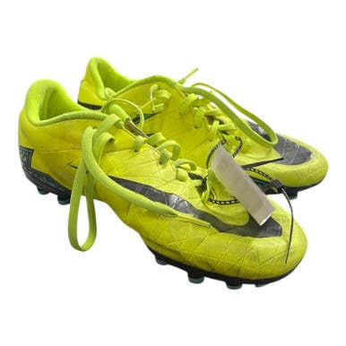 Used Nike Hypervenom Soccer Cleats Yellow Junior 06 11375-s000364752
