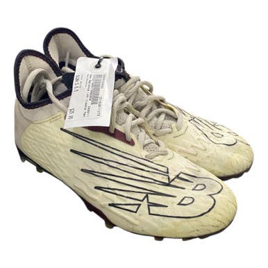 Used New Balance Lax Cleats Mens White Senior 6.5 11375-c000368666