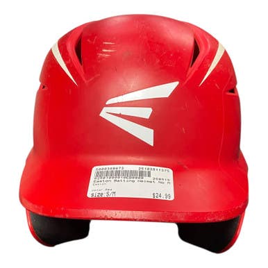 Used Easton Batting Helmet No Mask Red S M 11375-s000368673