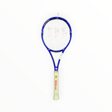 Used Wilson Pws Adult Tennis Racquet Royal Blue 4 1 2" 11375-s000373728