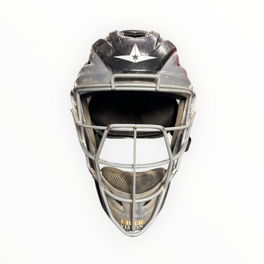 Used All-star Mvp 2500 Catchers Chest Protector Black Adult 11375-s000373818