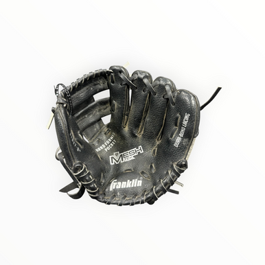 Used Franklin 22827 Bb Sb Glove Rh Throw Black 8" 11375-s000376201