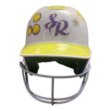Used Easton Z5 2 Tone Batting Helmet W Mask None One Size 11375-s000335147
