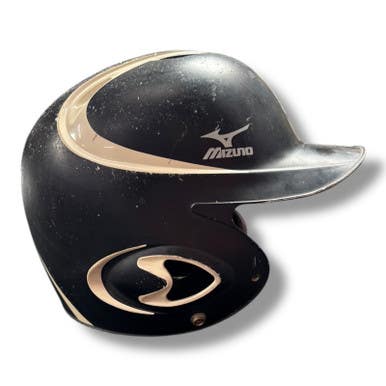 Used Mizuno Batting Helmet No Mask Black One Size 11375-s000344647