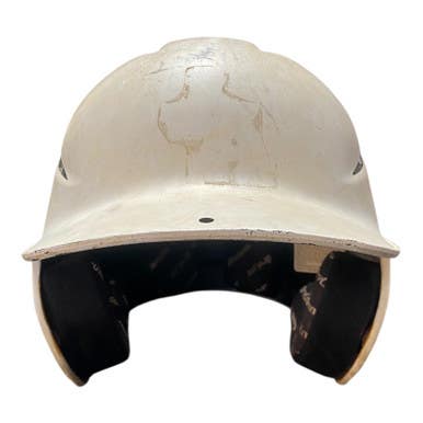 Used Mizuno Batting Helmet No Mask White Md 11375-s000357416
