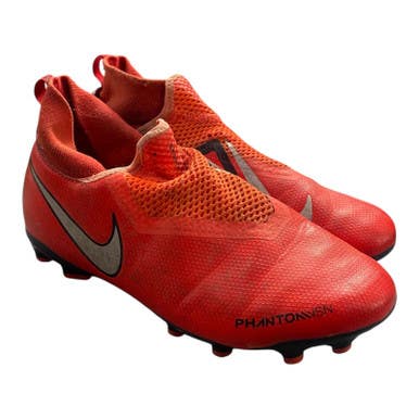 Used Nike Phanton Vsn Soccer Cleats Red Junior 05 11375-s000357524
