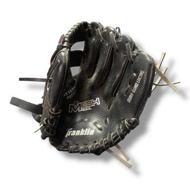 Used Franklin Mesh Tek 22827 Bb Sb Glove Rh Throw Black 8" 11375-s000360944