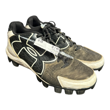 Used Under Armour Bb Sb Cleats Black Junior 05 11375-s000373093