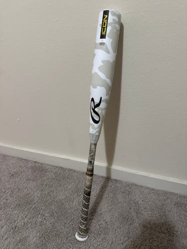 2025 Rawlings Icon Composite USSSA Certified Bat (-10) 19 oz 29(Used) *slight rattle, nothing major*