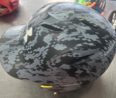 Used Under Armour Helmet Batting Helmet No Mask Grey One Size 11497-s000158417