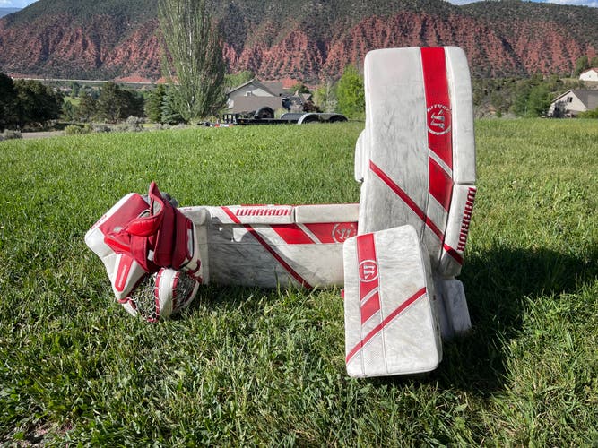 33" +1.5 Warrior Ritual G5 SR+ Regular Goalie Full Set (Used)