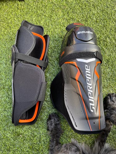 Senior Bauer Supreme One.4 14" Shin Pads (Used)