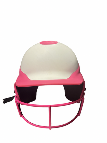 Used Rip-it S M 6 - 6 7 8 Batting Helmet W Mask White Sm 11834-s000051807