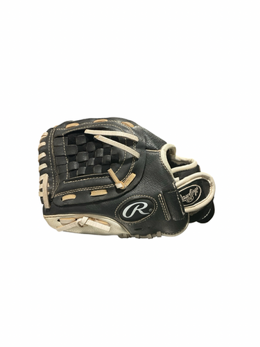 Used Rawlings Highlight Series Bb Sb Glove Lh Throw Black 10 1 2" 11834-s000051802