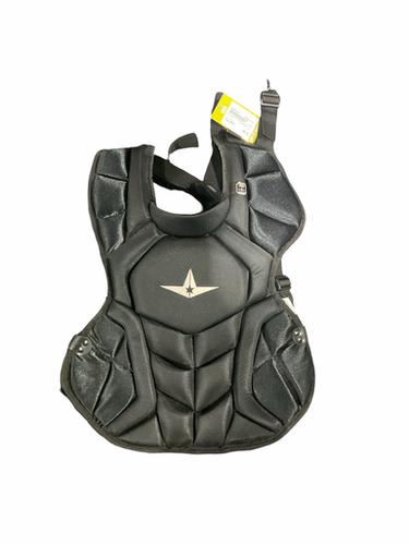 Used All-star System Seven Catchers Chest Protector Black Adult 11834-s000051767