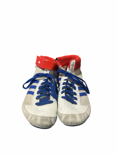 Used Adidas Wrestling Shoes White Senior 7 11834-s000051756