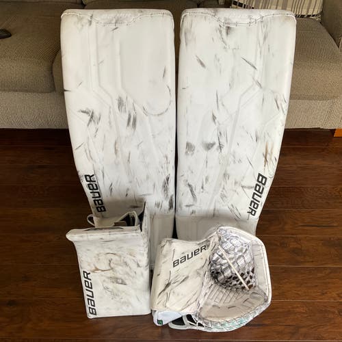 Bauer Supreme Shadow Goalie Pads, Glove, & Blocker Set - large