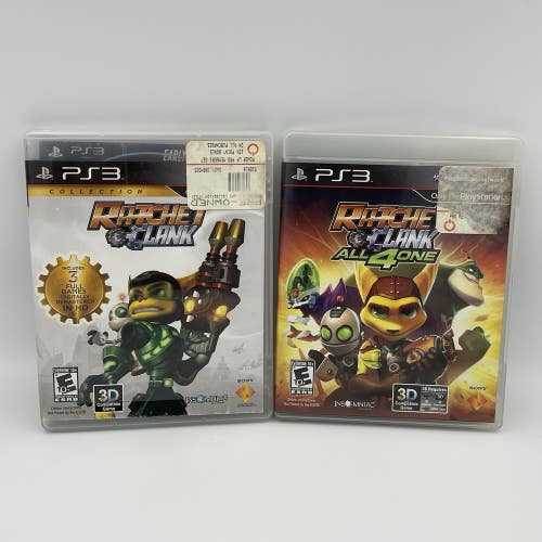 Ratchet & Clank: Collection (PS3, 2012)  + Ratchet & Clank All 4 One - Bundle