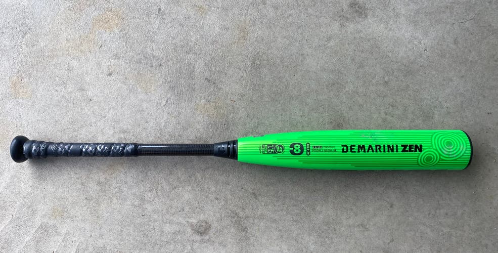 2026 DeMarini CF Zen Composite USSSA Certified Bat (-8) 22 oz 30" (Used)