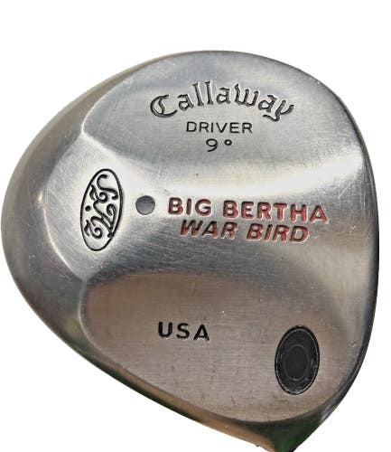 Callaway Big Bertha War Bird Driver 9* RH RCH 96 Stiff Graphite 43.5" Nice Grip