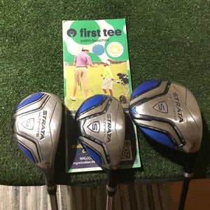 Strata Ultimate Hybrids & Wood Set (4H, 5H, 3W) Regular Steel & Graphite Shafts