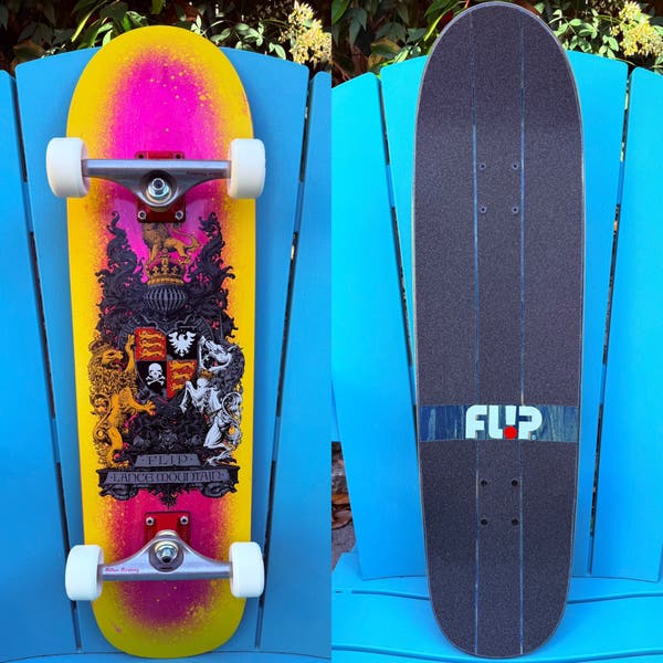 Flip Skateboards Lance Mountain Crest Complete Skateboard 8.75