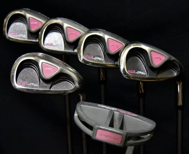 ACUITY TURBO MAX IRONS SET 6-9 PW  FLEX:LADIES LENGTH:(6) 36.5 PUTTER: 32 IN RH