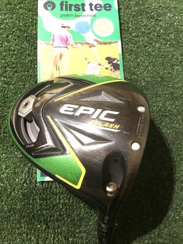 Callaway EPIC Flash 12* Driver Seniors Evenflow 45g Graphite Shaft (45.5) *VGC*