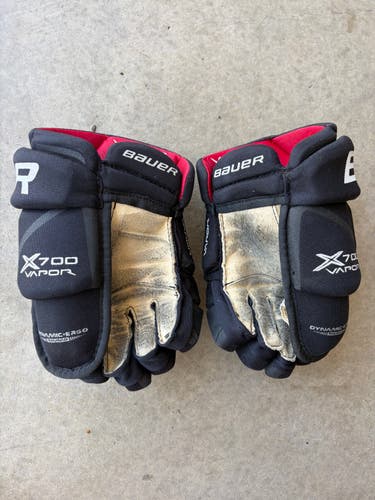Junior Bauer Vapor X700 Gloves 10" (Used)