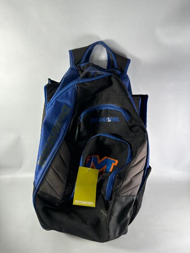 Used Demarini Blk Royal Backpack Baseball And Softball Equipment Bags 11834-s000010840