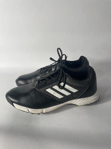 Used Adidas Adidas Mens Golf Shoe Blk Size S10 Senior 10 Golf Shoes 11834-s000011309
